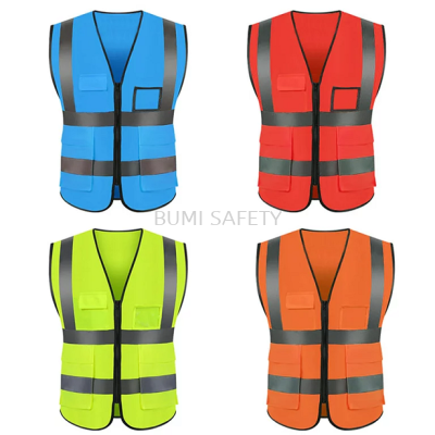 Safety Vest Multiple Pocket 