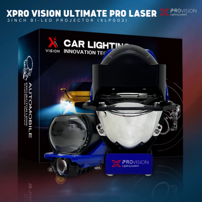 Xpro Vision Ultimate Pro Laser 3inch BI-LED Headlight System #XLP003