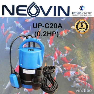 Neovin UP-C20A 150W (0.2HP) 6m3/hour Submersible Water Pump