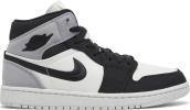 Air Jordan 1 Mid SE 'Light Steel Grey Canvas' Air Jordan 1 Mid Air Jordan