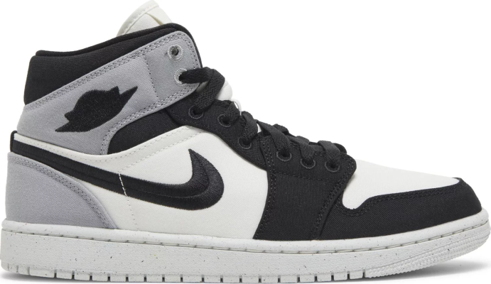 Air Jordan 1 Mid SE 'Light Steel Grey Canvas'