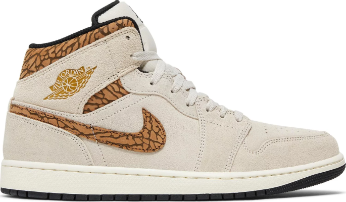 Air Jordan 1 Mid SE 'Brown Elephant'