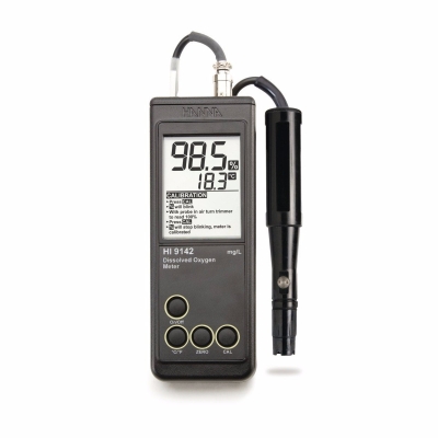 Hanna Polarographic Dissolved Oxygen Meter HI 9142