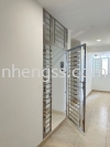 DOUBLE DOOR STAINLESS STEEL