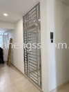 DOUBLE DOOR STAINLESS STEEL