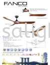 FANCO CEILING FAN / KIPAS SILING FANCO - PANSY (F060 WD) FANCO CEILING FAN / KIPAS SILING