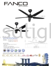 FANCO CEILING FAN / KIPAS SILING FANCO - ZHINNIA (F196) FANCO CEILING FAN / KIPAS SILING