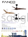 FANCO CEILING FAN / KIPAS SILING FANCO - AERONAUTIC (52ZSM-187) FANCO CEILING FAN / KIPAS SILING