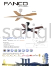 FANCO CEILING FAN / KIPAS SILING FANCO - BEGONIA (FA17) FANCO CEILING FAN / KIPAS SILING