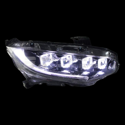 Honda Civic Fc / Tc / Tcp 16-21 - LED Headlamp (Bugatti Design)