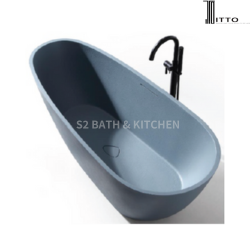 Itto IT-VK-AD003GR Standalone Grey Bathtub