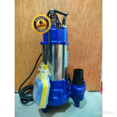 WERTO SEWAGE SUBMERSIBLE PUMP V750F (0.75KW) - Auto