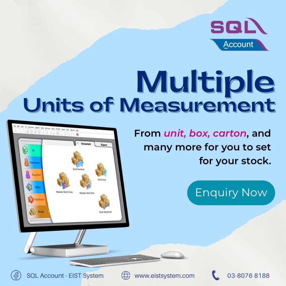 SQL Account - Multiple UOM