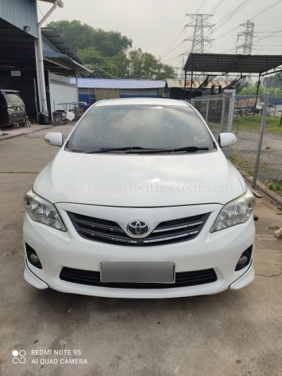 TOYOTA ALTIS SEAT REPLACE LEATHER