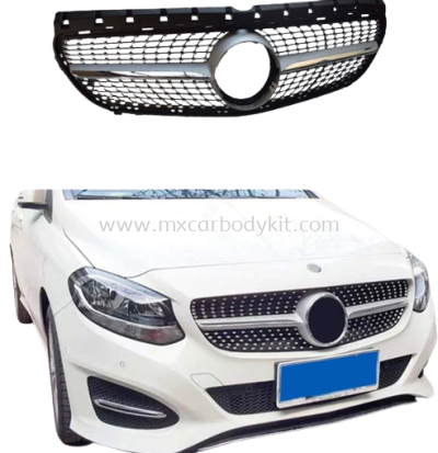 MERCEDES BENZ W246'15 FRONT GRILLE DIAMOND