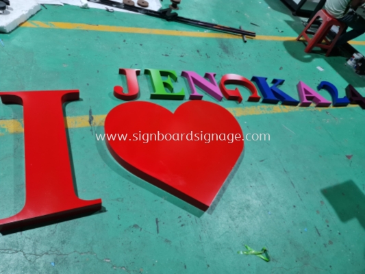 3D Box Up Signcraft # Eg Conceal Signboard # Signboard  Jengka