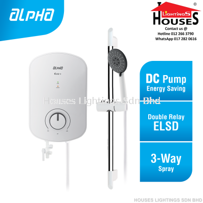 ALPHA - EVO i Instant Water Heater (DC Pump) - Ivory White