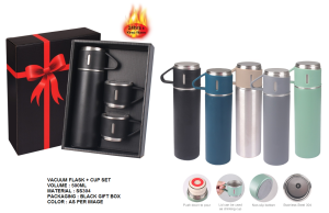 VACUUM FLASK WITH CUP SET