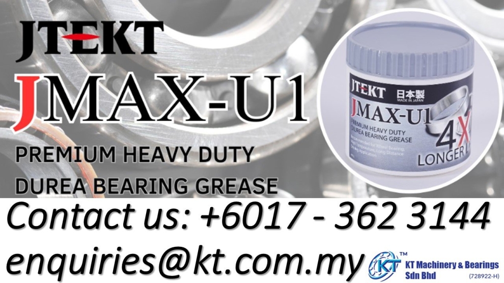 JTEKT JMAX-U1 Premium Heavy Duty Durea Bearing Grease (made in Japan)