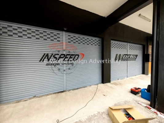 ROLLER SHUTTER PAINT LOGO AT KLANG VALLEY, PETALING, SUBANG JAYA, PUCHONG, DAMANSARA, BUKIT JALIL, BAYUEMAS, BANDAR BUKIT TINGGI, BOTANIC, BAYU TINGGI, SHAH ALAM, MERU, SETIA ALAM, TAIPAN, GLENMARIE, PJ