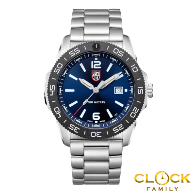 Luminox Pacific Diver Series 3123 Silver Stainless Steel Band Men Watch