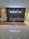 Indoor 3D Box Up LED Frontlit Lettering Indoor Signage  3D BOX UP LETTERING SIGNBOARD