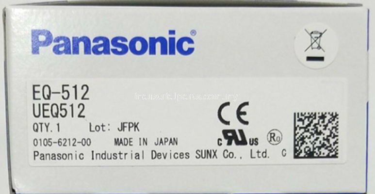 Panasonic SUNX EQ-512 Photoelectric Switch