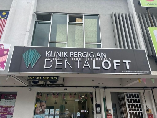 SHOPLOT ALUMINIUM 3D SIGNAGE AT DENGKIL | SEPANG