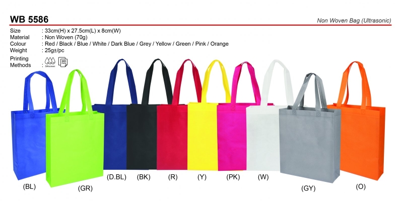 WB 5586 Non Woven Bag (Ultrasonic)