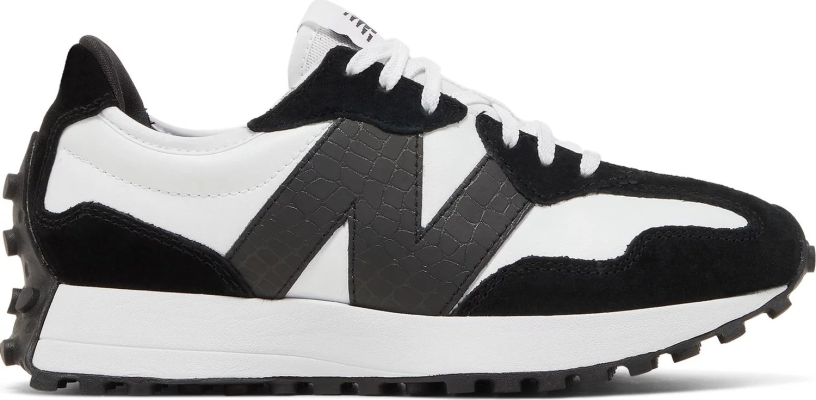 New Balance 327 'Black White Crocodile' 