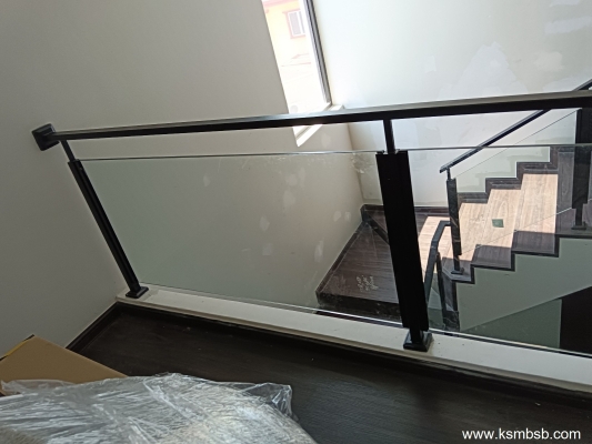 Glass Staircase Railing Sample - Subang Jaya