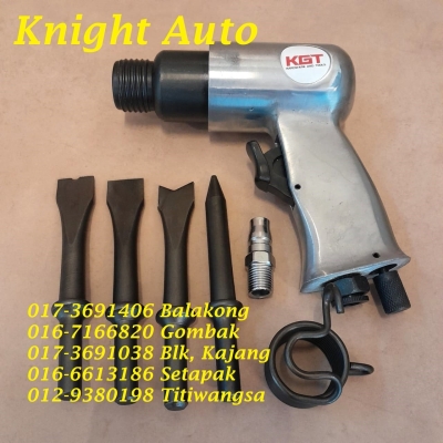 KGT 150mm Air Hammer - included 4 round chisels ID34710