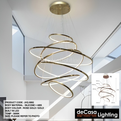 MODERN RING PENDANT LIGHT (H3-8082)