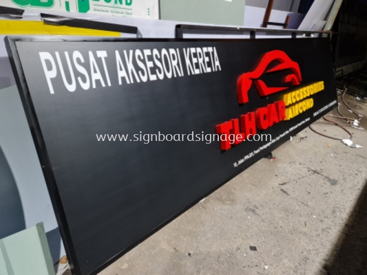 3D Signboard # LED Signboard # Signboard Kedai Accessories #3D LED frontlit Signboard