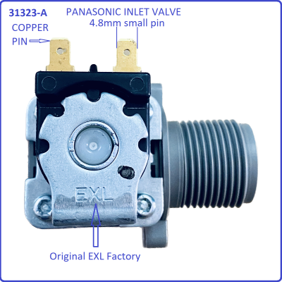 Code: 31323-A Panasonic NA-F60 / NA-F70 / NA-F75 / NA-F80 / NA-F90 / NA-F100 Water Inlet Valve