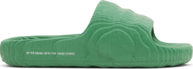 Adidas Adilette 22 Slides 'Green White'  Adidas Adilette 22 Slides