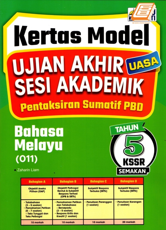 Kertas Model Ujian Akhir Sesi Akademik Bahasa Melayu