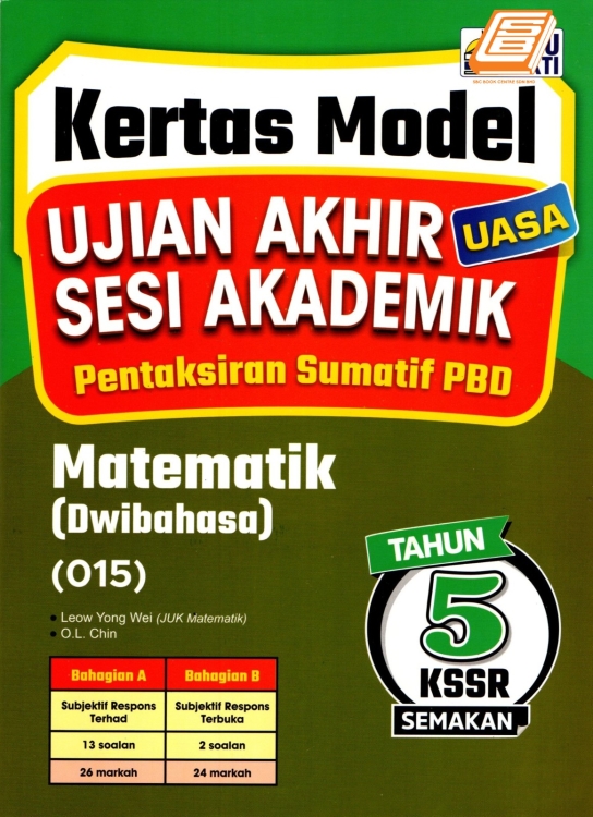 Kertas Model Ujian Akhir Sesi Akademik Matematik