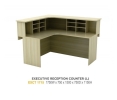 EXCT 1715 ( L ) Reception Counter EX Series Office Furniture Office Eqiupment