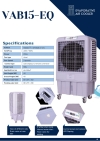 VANKOOL EVAPORATIVE AIR COOLER (MODEL:VAB15-EQ) Portable Air Cooler Commercial