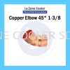 Copper Elbow 1 3/8'' Copper Elbow 45 Copper Pipe & Fittings