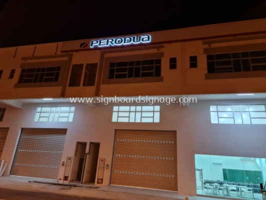 3D Box Up Signboard# LED Backlit Signboard # LED Frontlit Signboard # Signboard Perodua # EG Box Up Signboard # Outdoor Signboard # 3D LED Front & Backlit Signboard # Custom Made Signboard