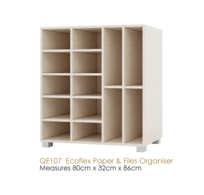 QE107 Ecoflex Paper & Files Organiser