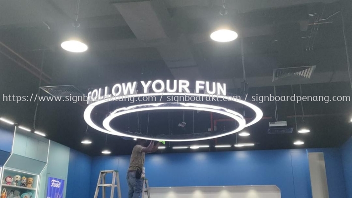 3d led boxup signbord #3dledsignboard #3dboxup #3dsignboard #3dledboxup #signboard at kuala lumpur