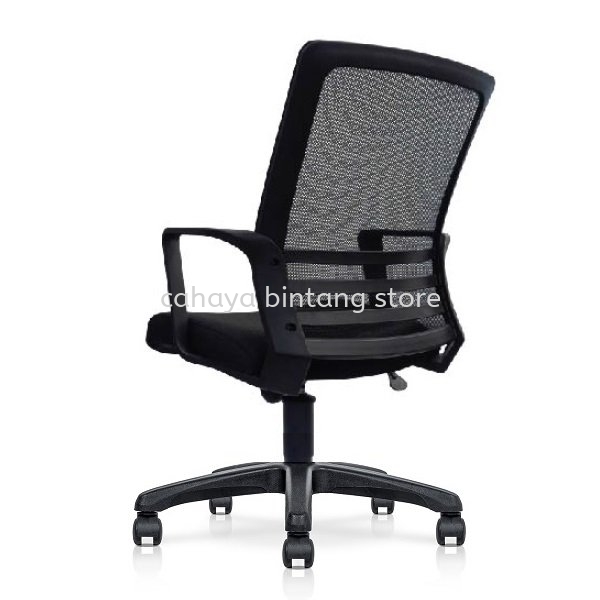 ECO 3 LOW (BLACK) ERGONOMIC CHAIR | MESH OFFICE CHAIR KOTA DAMANSARA