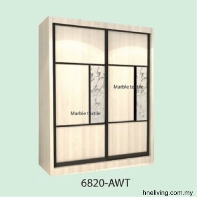 Wardrobe 6x8 - Ash White (6820)