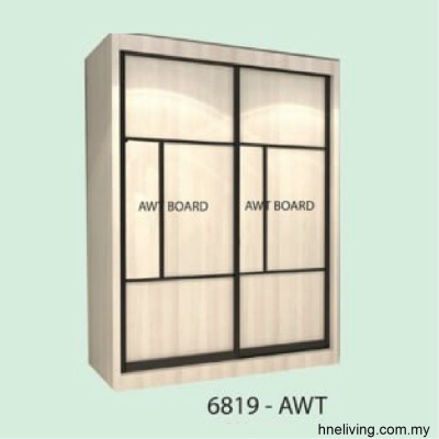 Wardrobe 6x8 - Ash White (6819)