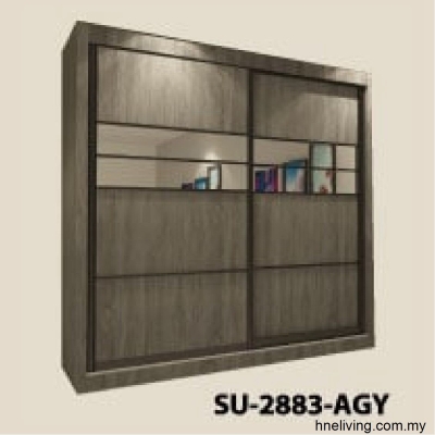 Wardrobe 8x8 - Ash Grey (2883)