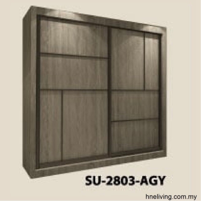 Wardrobe 8x8 - Ash Grey (2803)