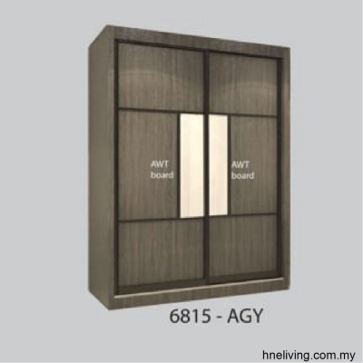 Wardrobe 6x8 - Ash Grey (6815)